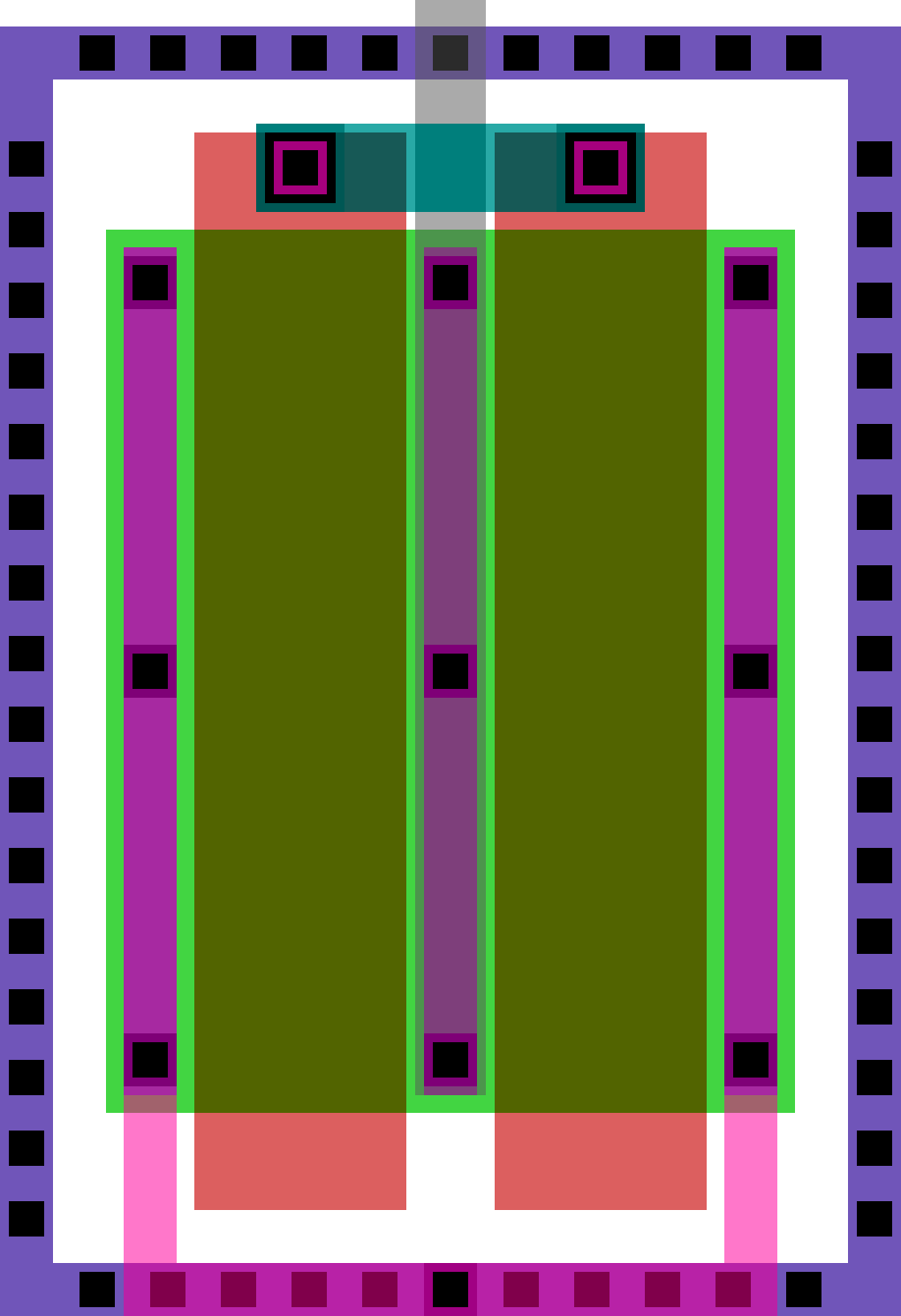 Generated single NMOS module